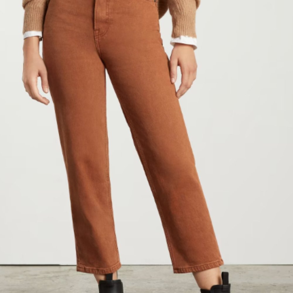 Everlane Way-High Jean in Archroma Rich Earth